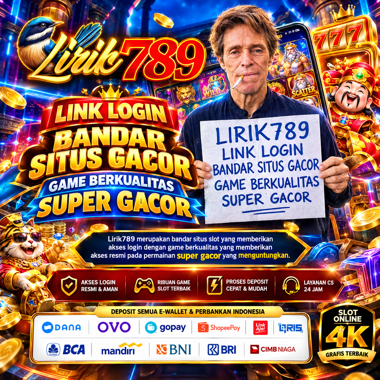 LIRIK789 | Link Login Bandar Situs Gacor Game Berkualitas Super Gacor 